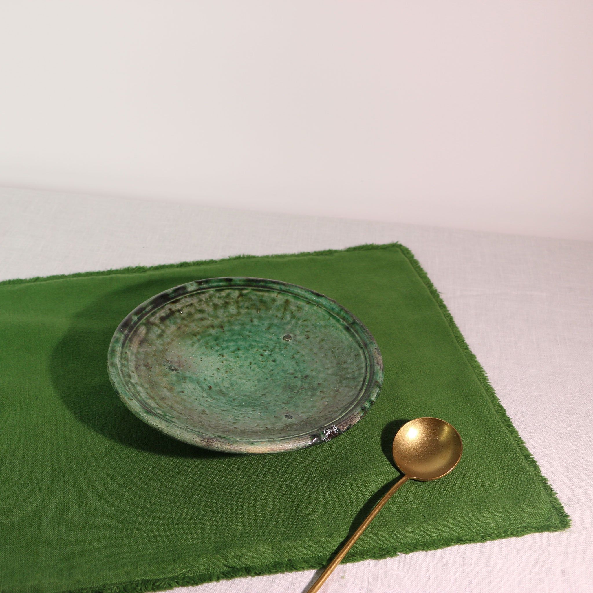 Frayed Linen Placemats | Pair