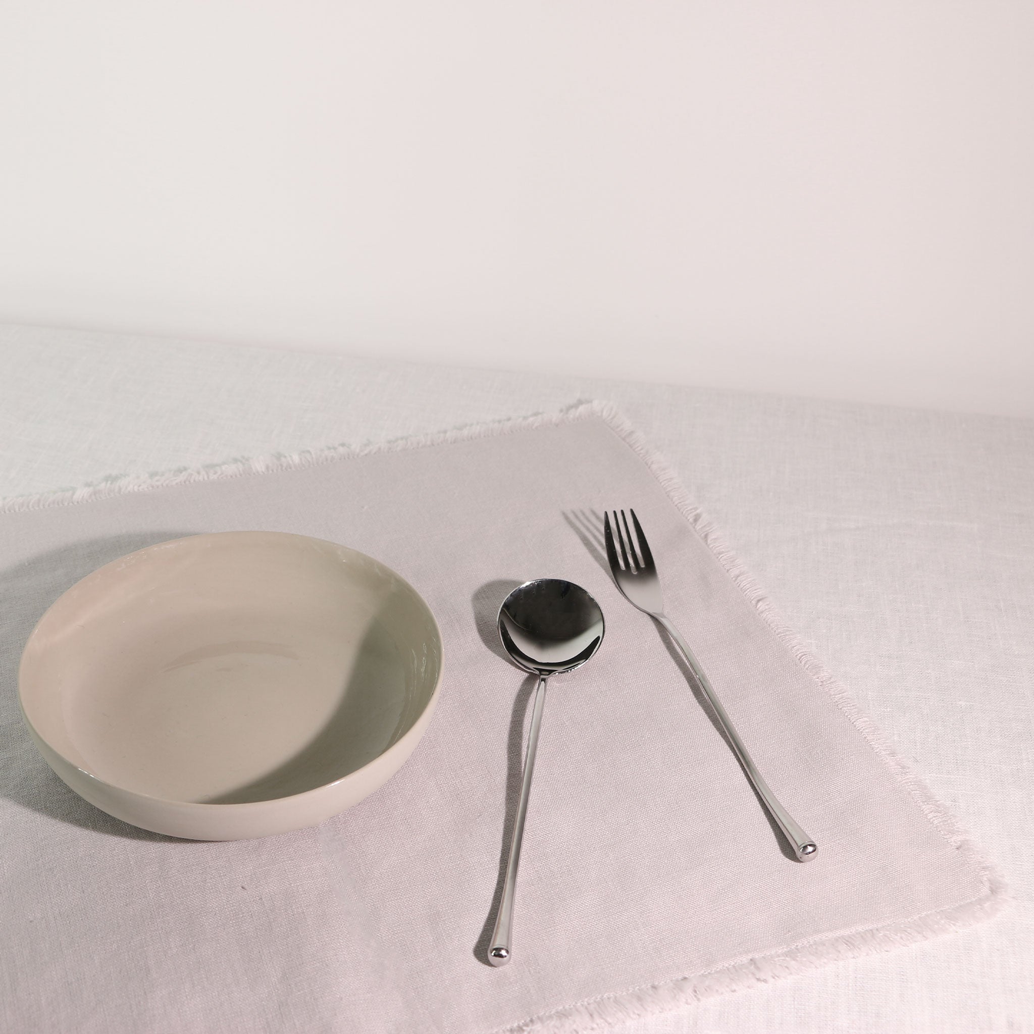Frayed Linen Placemats | Pair