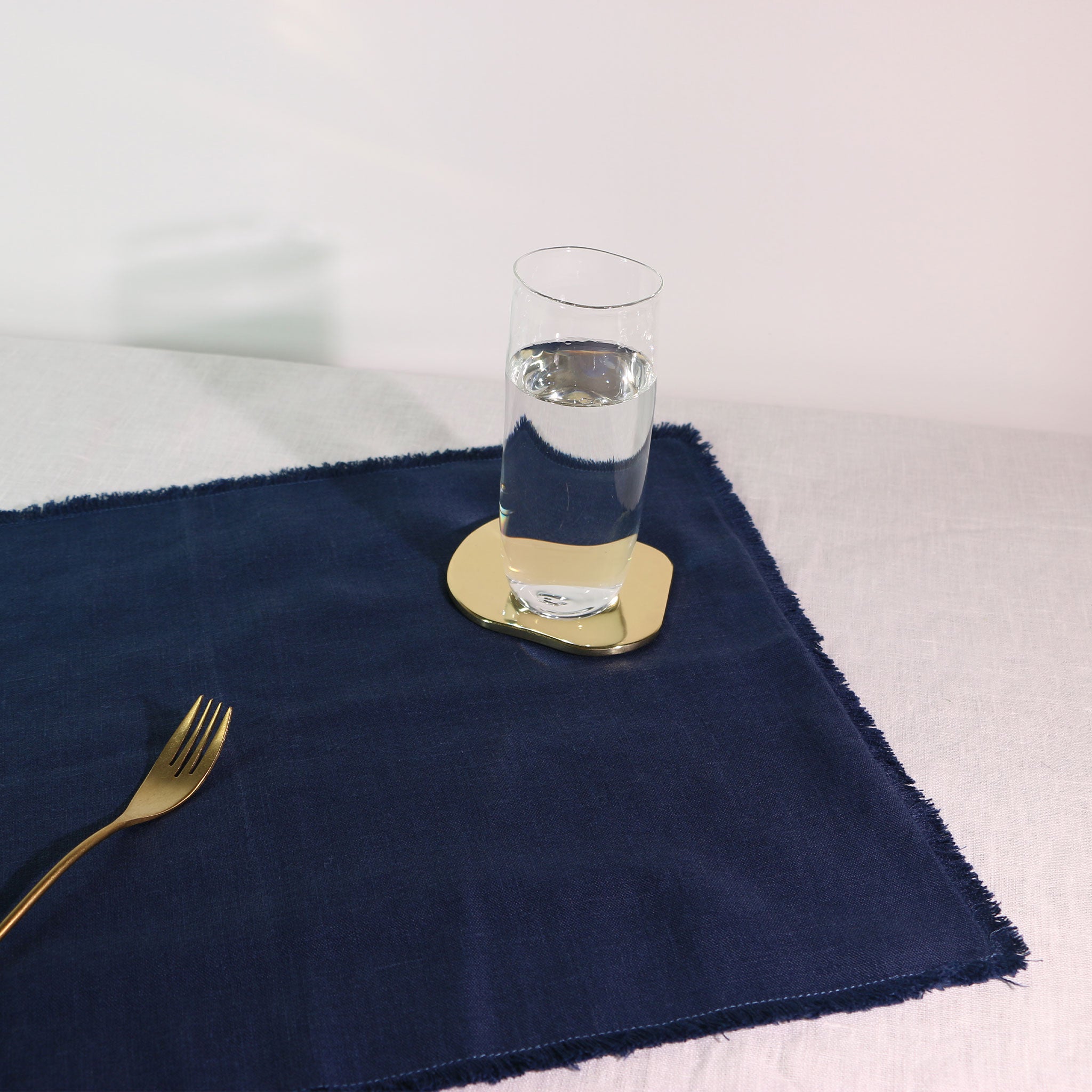 Frayed Linen Placemats | Pair