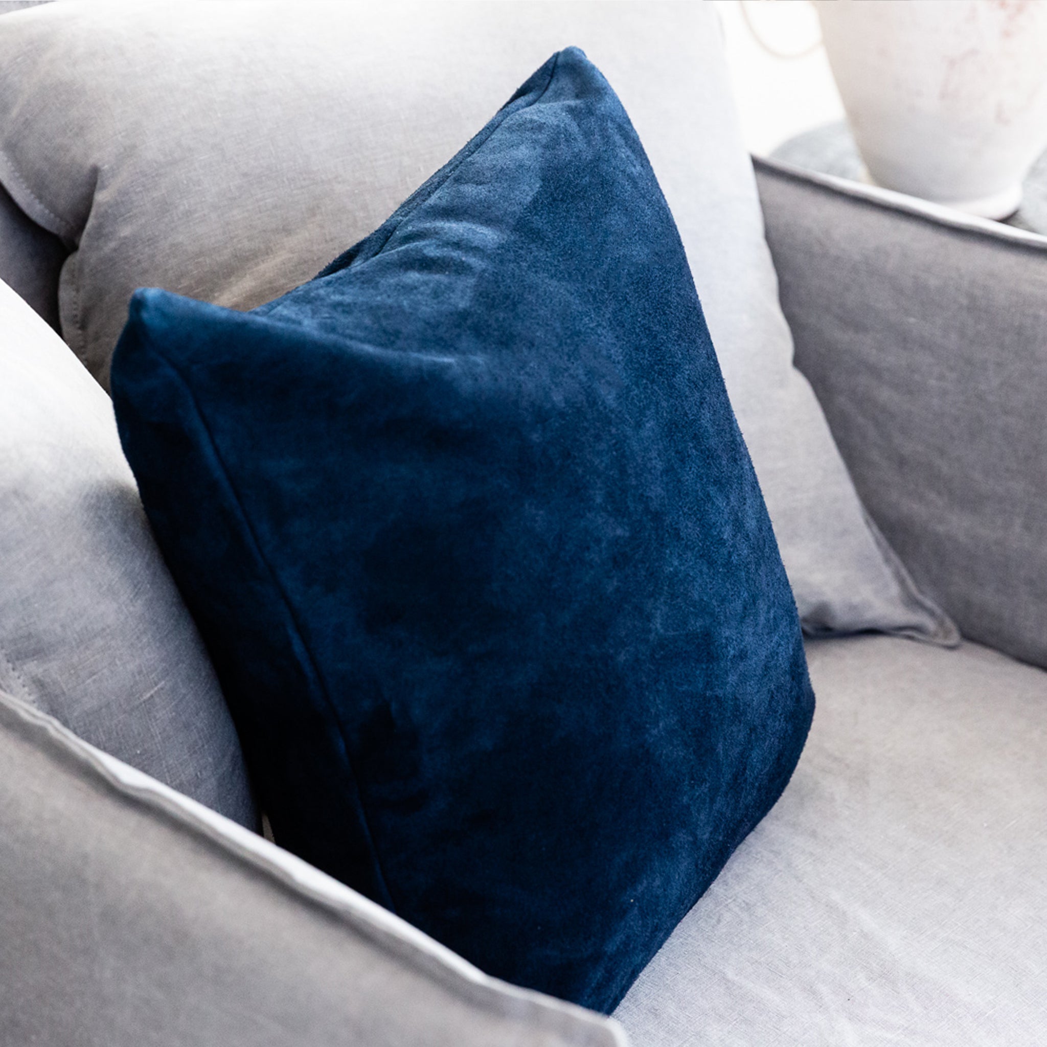 Suede Cushion