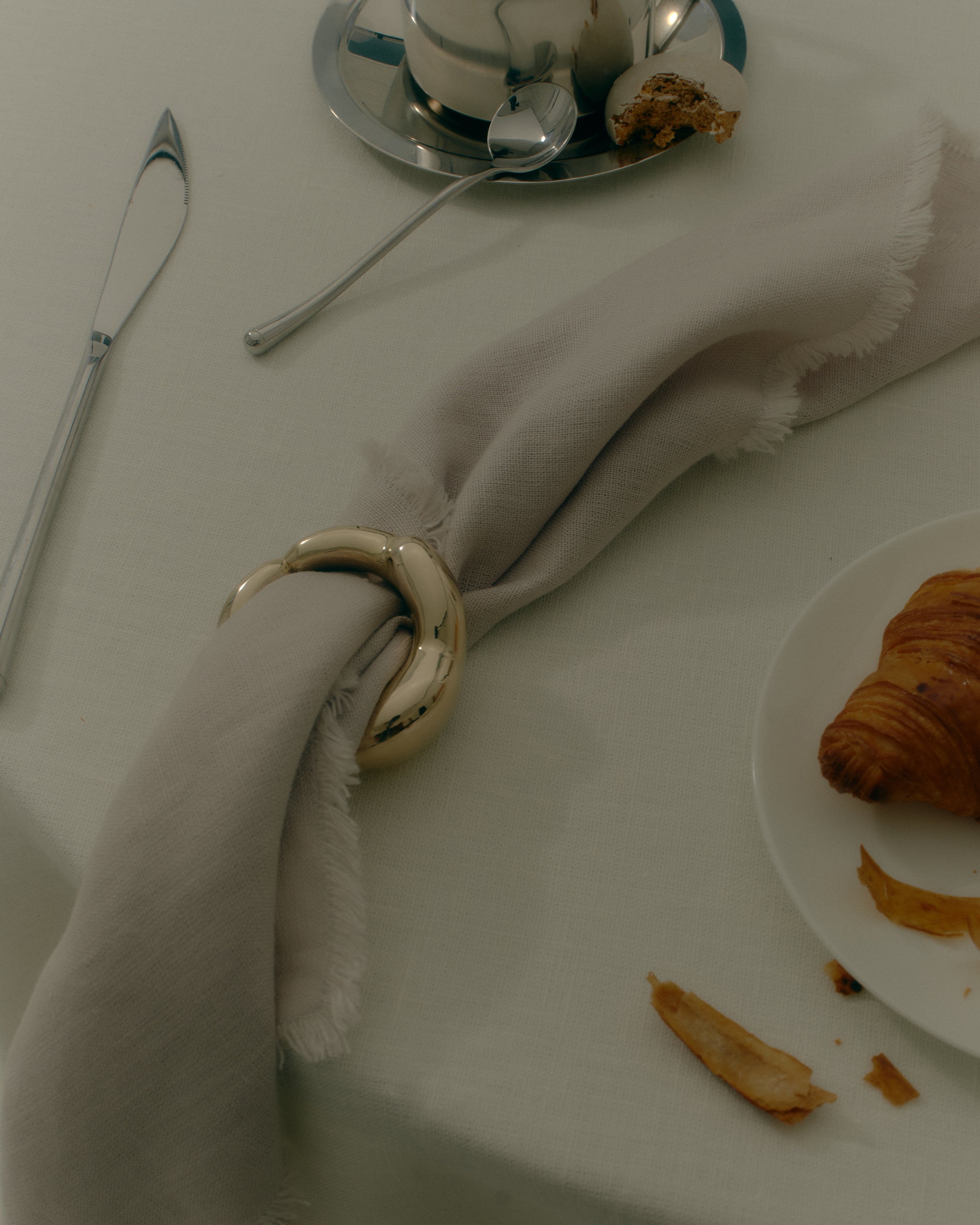 Croissant Napkin Rings | Set of 2