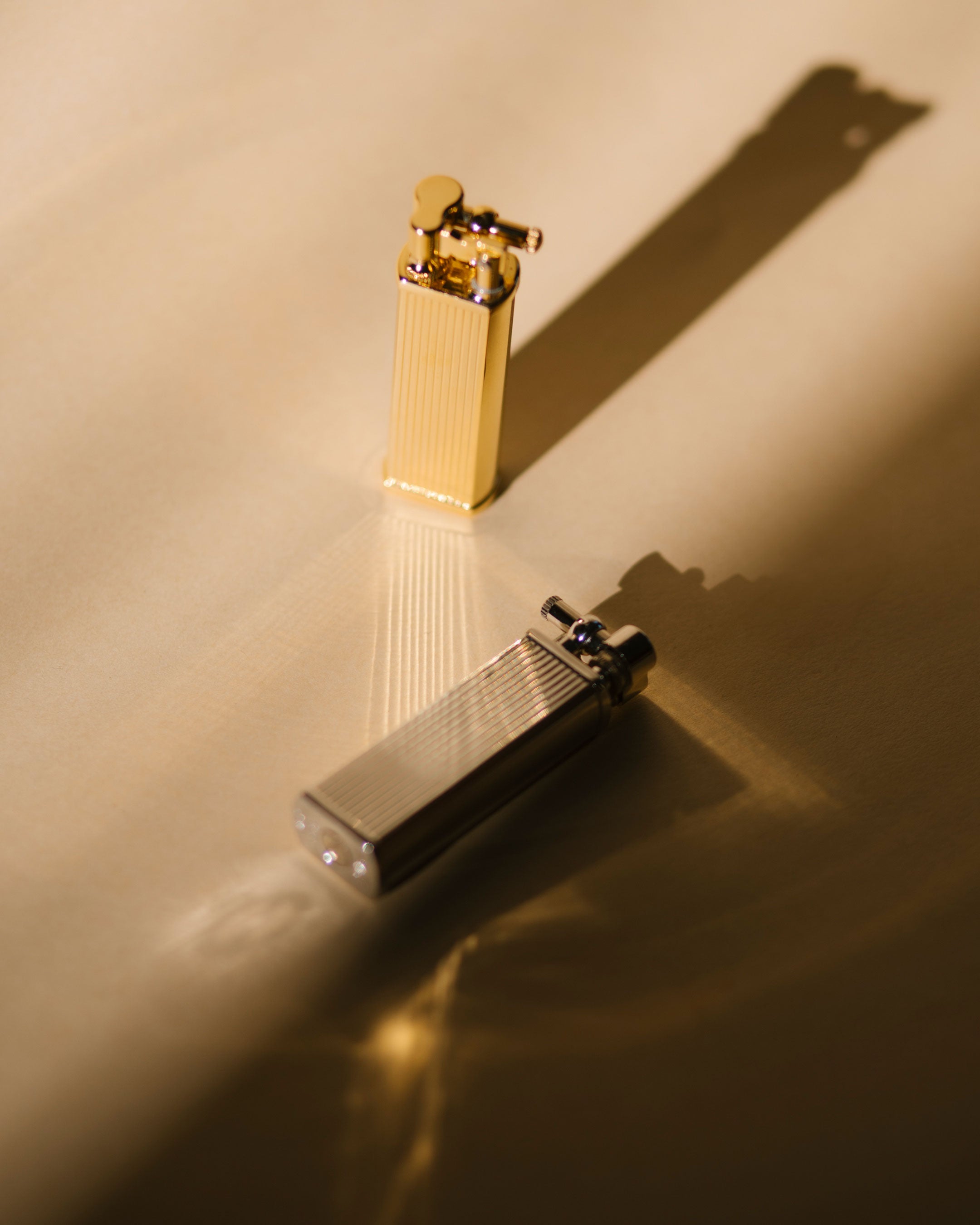 Striped Lighter | Brass