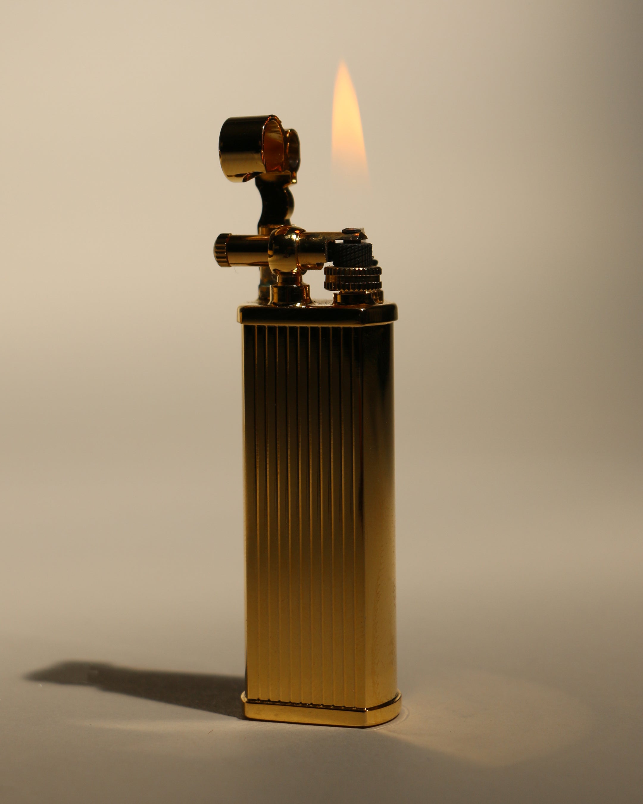 Striped Lighter | Brass