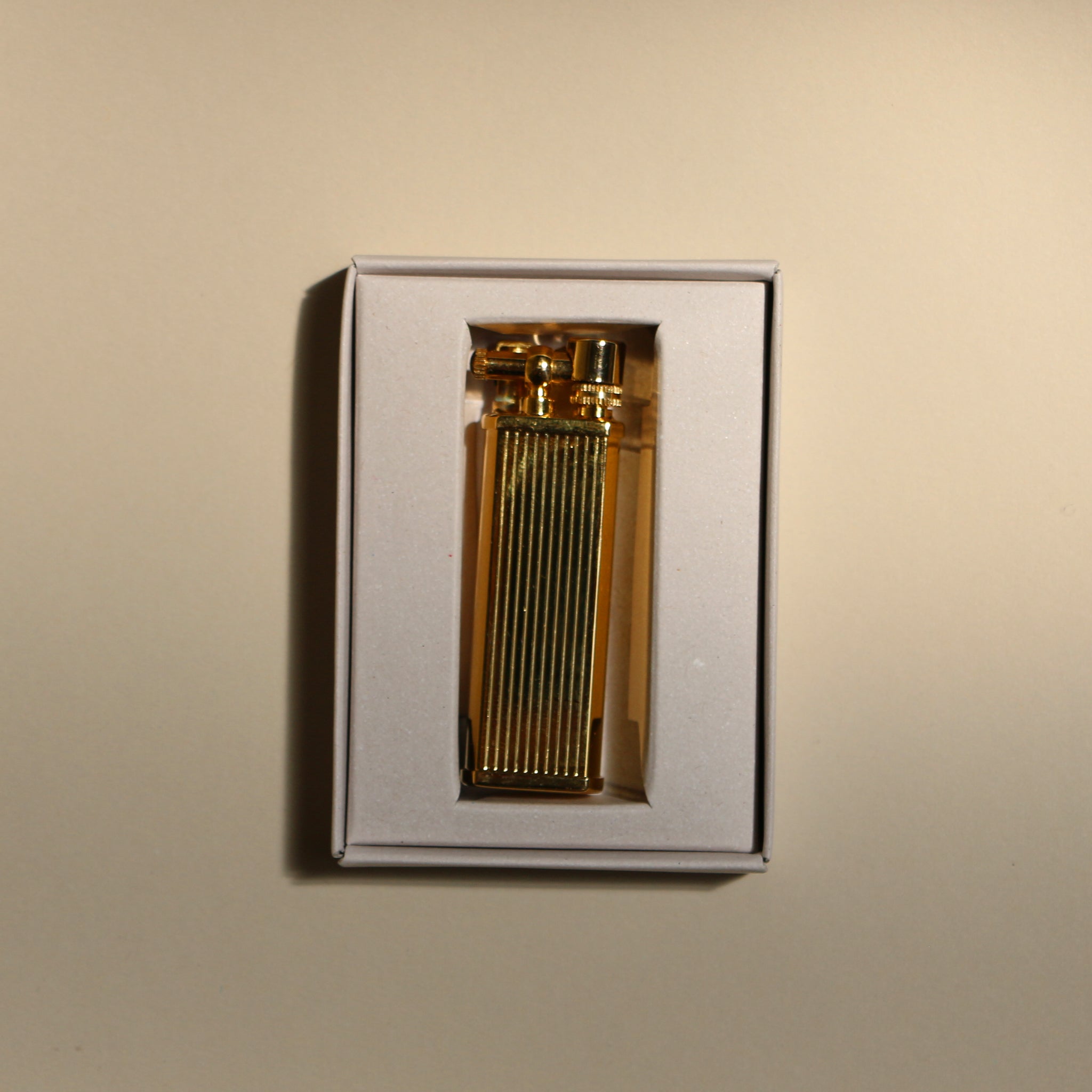 Striped Lighter | Brass