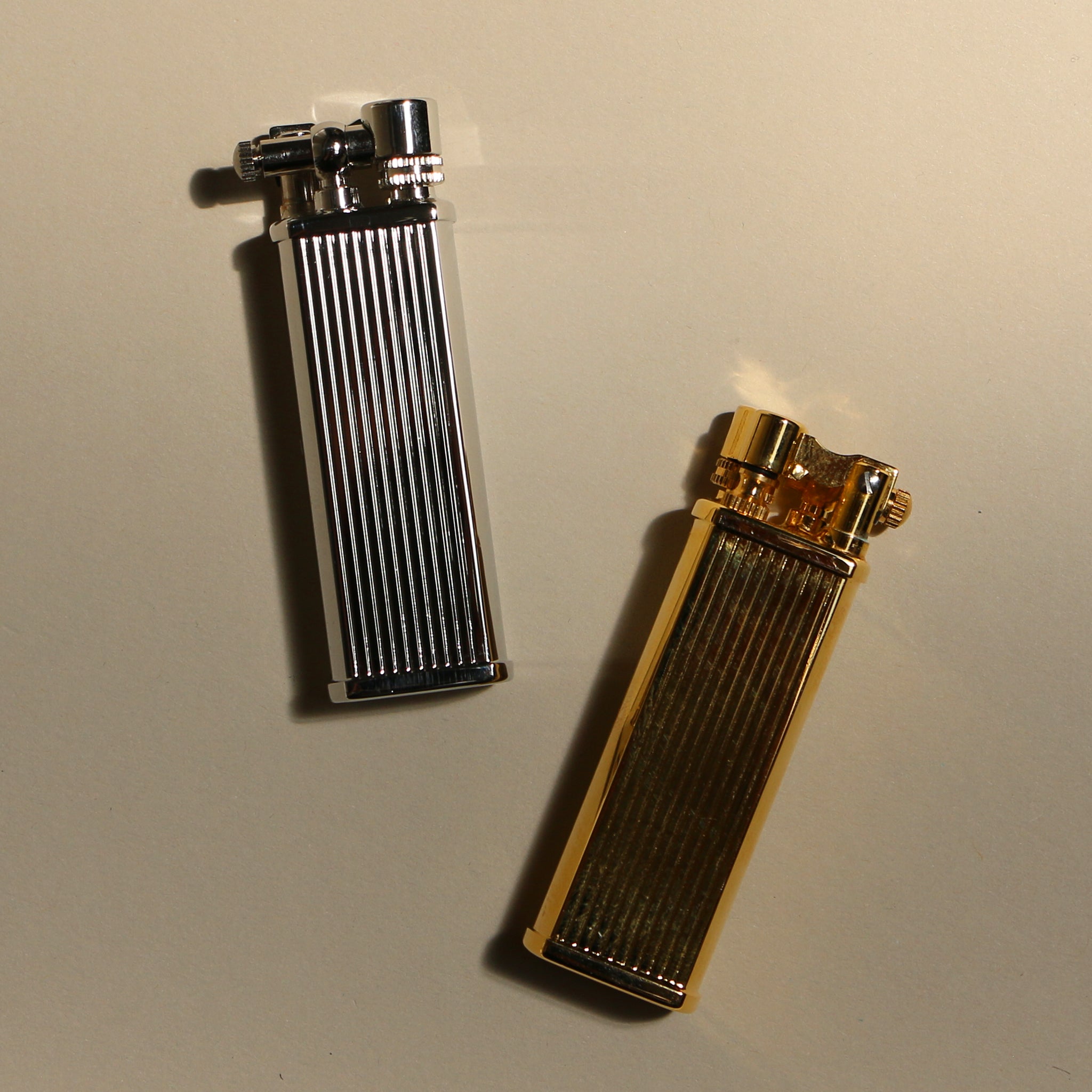 Striped Lighter | Brass