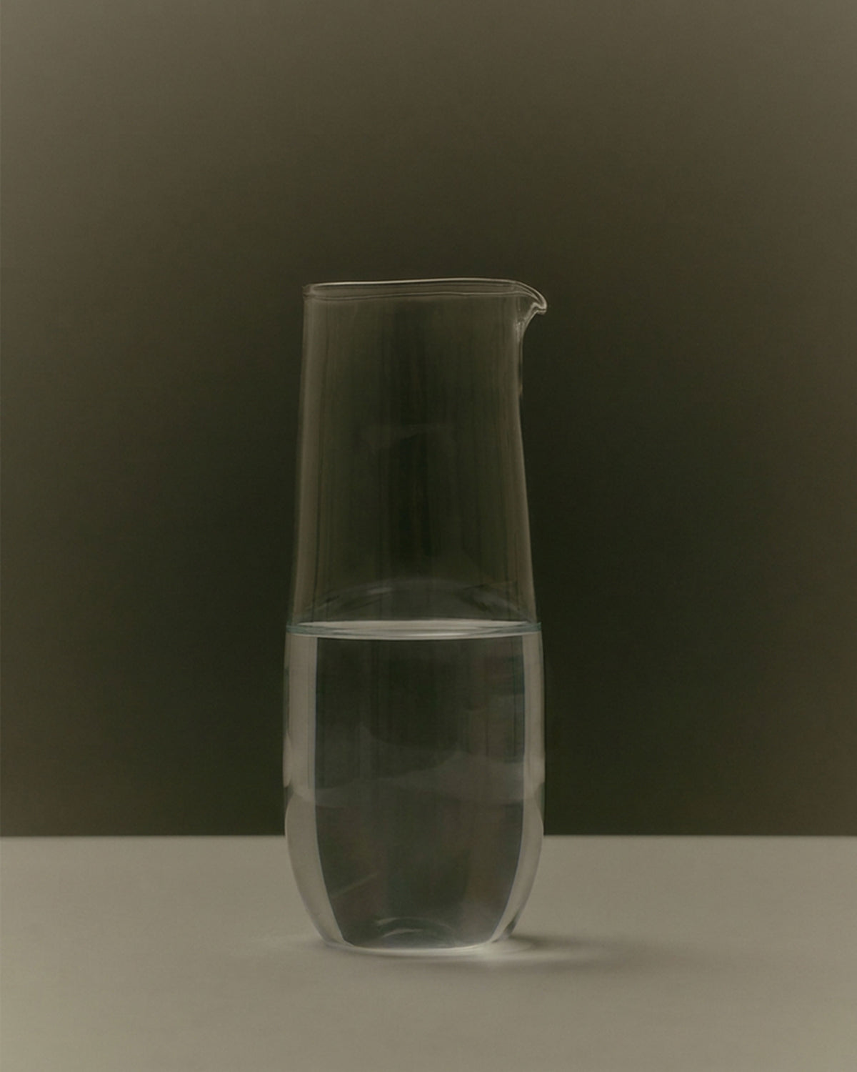 Malfatti hand-blown glass pitcher in borosilicate, 700ml