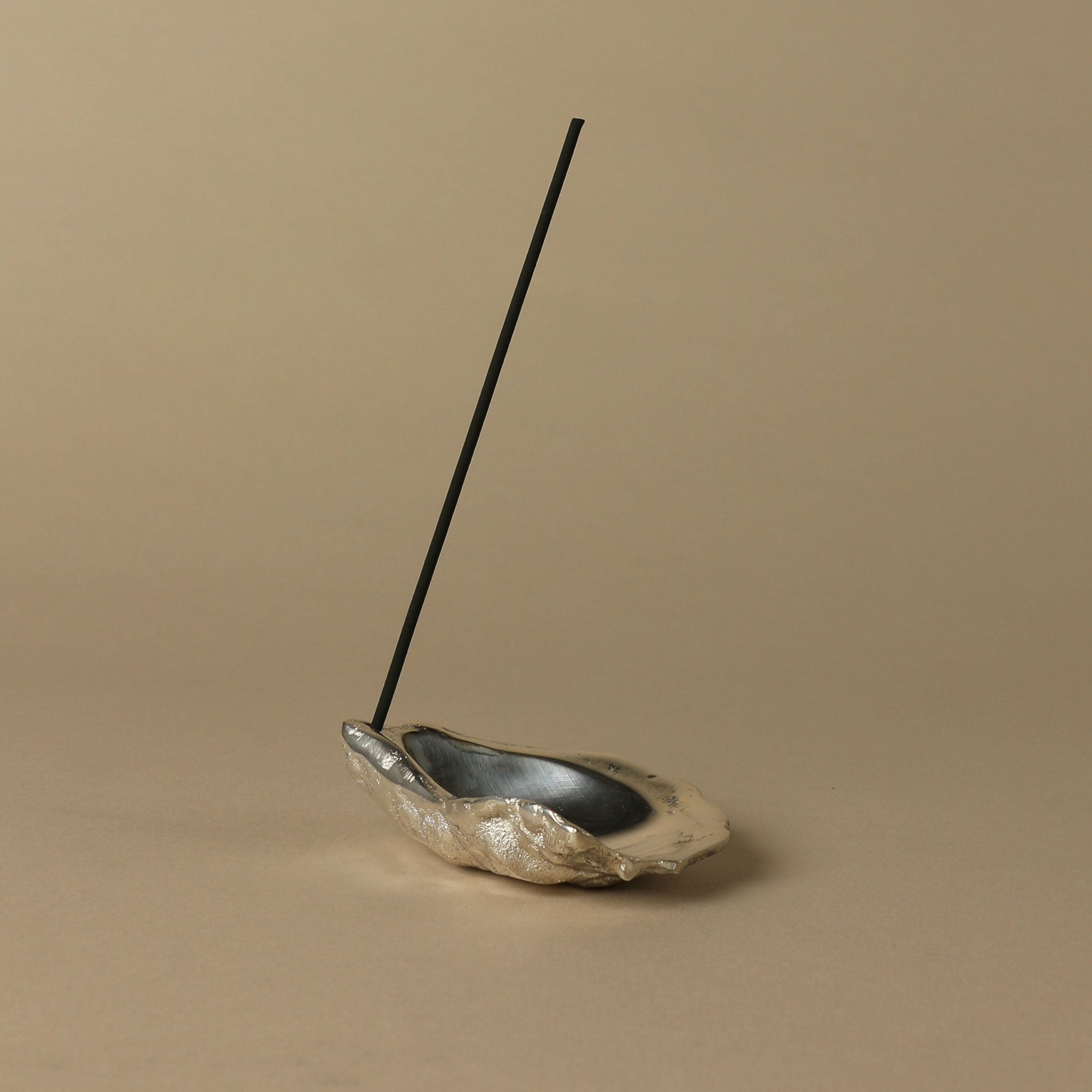 Oyster Incense Holder | Silver