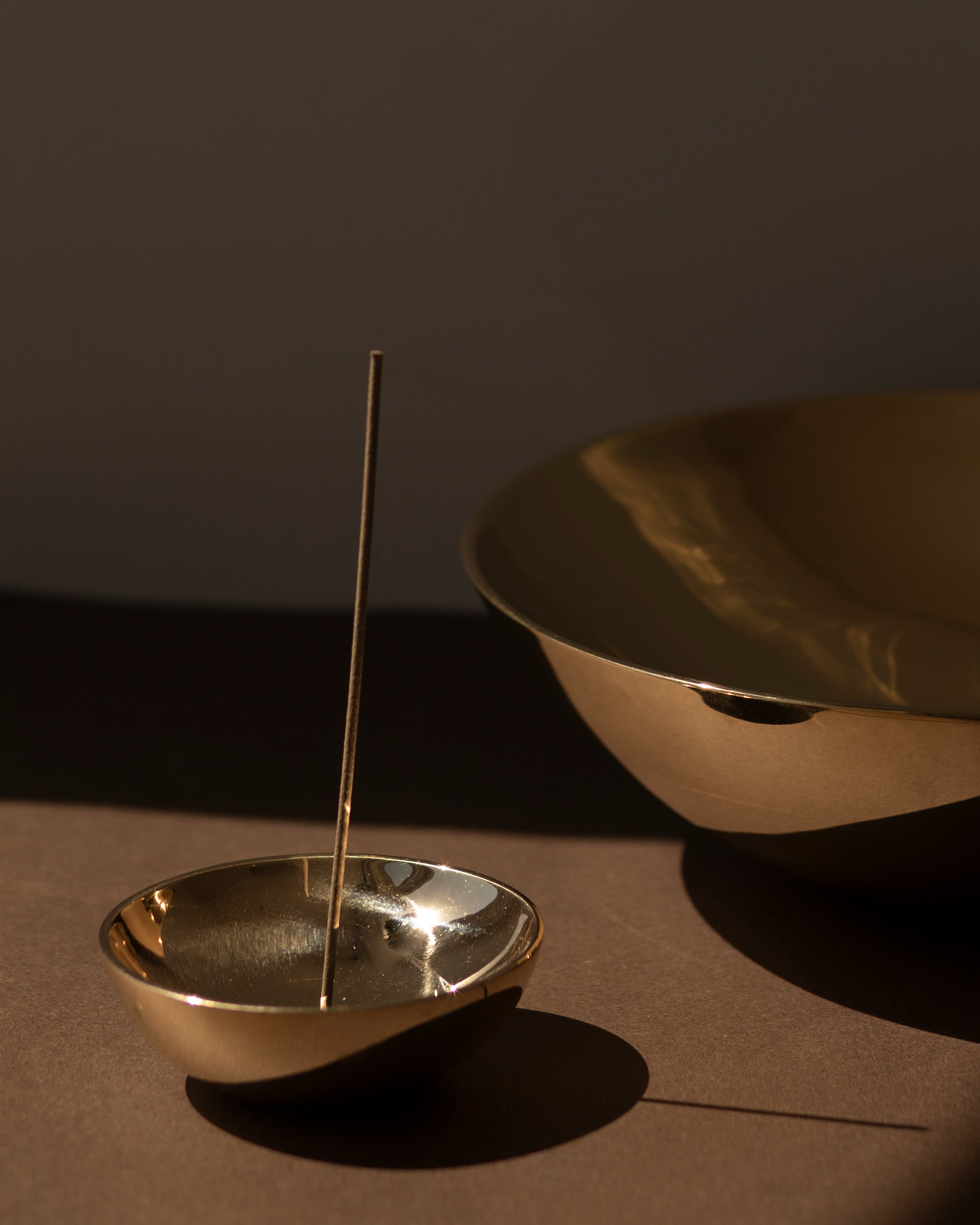 Atlas Incense Dish | Brass